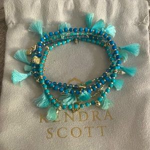 Kendra Scott Julie Aqua Howlite Bracelet Set